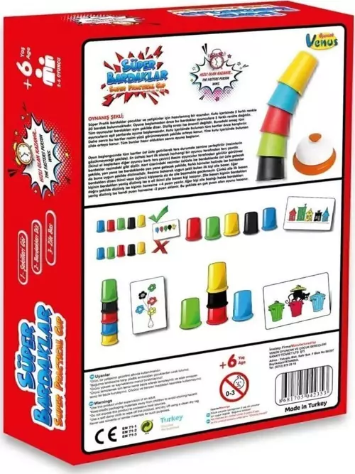 Saki Toys İnci Paketi Sürpriz Bardaklar