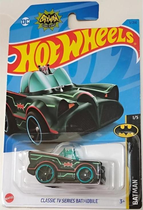 Hot Wheels Tekli Arabalar Batman Classic TV Series Batmobile HKJ72
