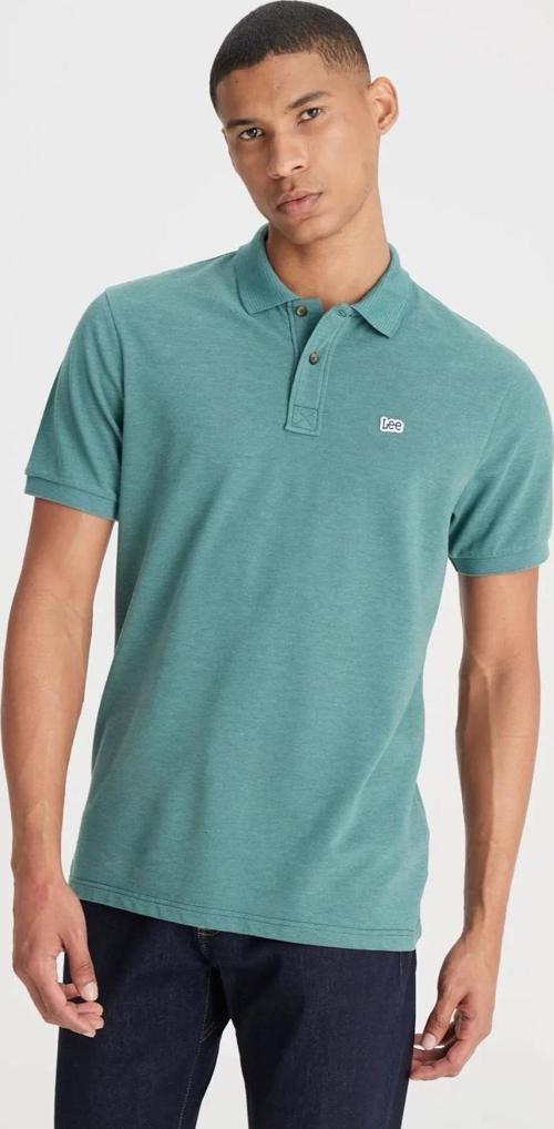 Regular Fit Normal Kesim Yeşil Erkek Polo Yaka T-shirt