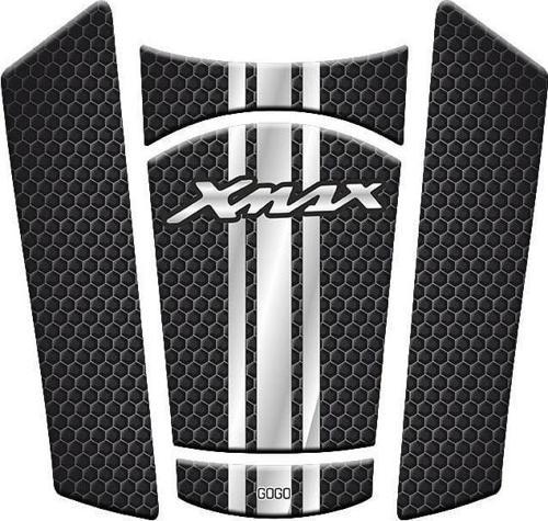 YAMAHA XMAX 2023 - 2024 UYUMLU TANK PAD SİYAH BEYAZ 