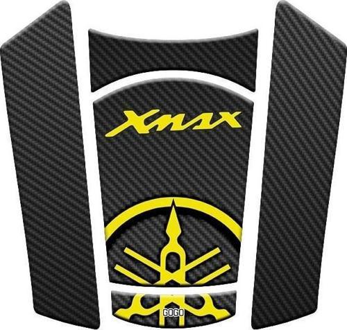 YAMAHA XMAX 2023 - 2024 UYUMLU TANK PAD SİYAH SARI 