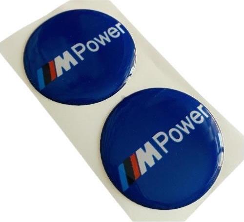 Mpower Damla Etiket Sticker 5x5cm 2'Li Lacivert