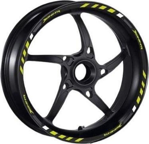 Bajaj Dominar Jant Şeridi 1Set Florasan Sarı