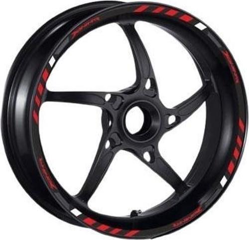 Bajaj Dominar Jant Şeridi 1Set Kırmızı