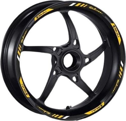 Bajaj Pulsar Jant Şeridi 1Set Reflektif Sarı