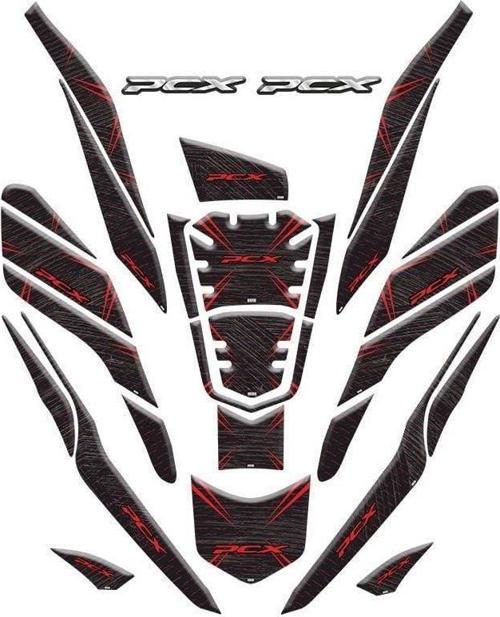 Honda PCX 2021-2024 Uyumlu Tank Pad 05