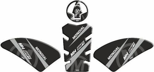 Mondial Drift 125L 2019-2023 Uyumlu Tank Pad Gri