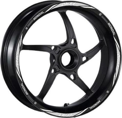 Mondial Drift 125L Jant Şeridi 1Set Beyaz