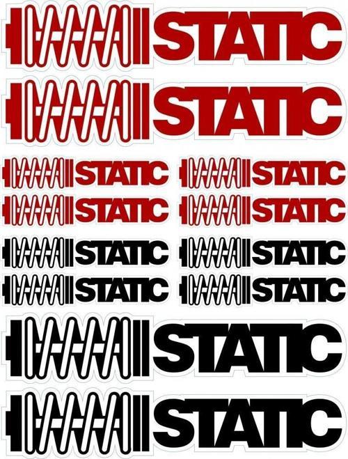 Static A4 Sticker Seti 12 Parça