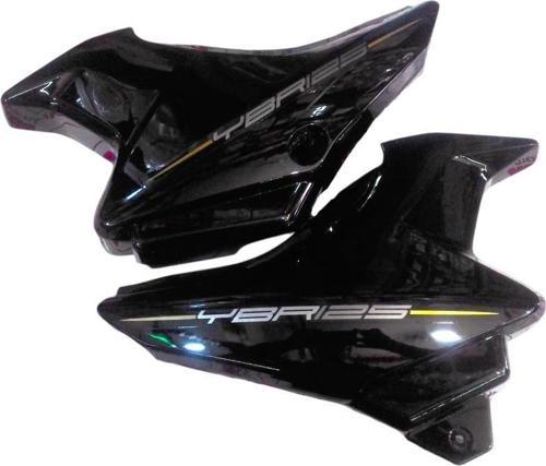 Yamaha YBR125 Yan Kapak Takımı Siyah 2010-2012 Uyumlu