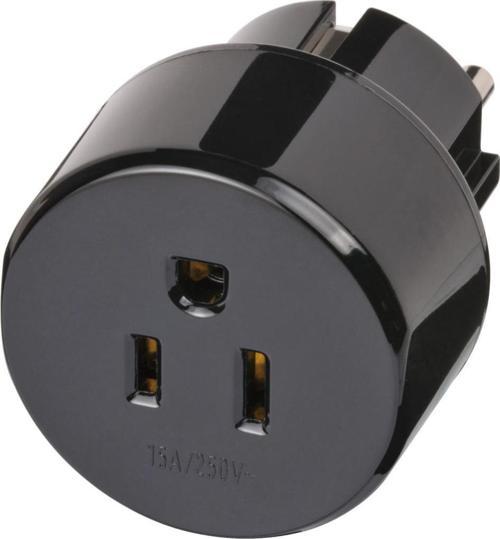 Brennenstuhl ABD Fiş Sistemi Türkiye Uyumlu IP20 Lisanslı Topraklı Travel Adaptör Seyahat Dönüştürücü