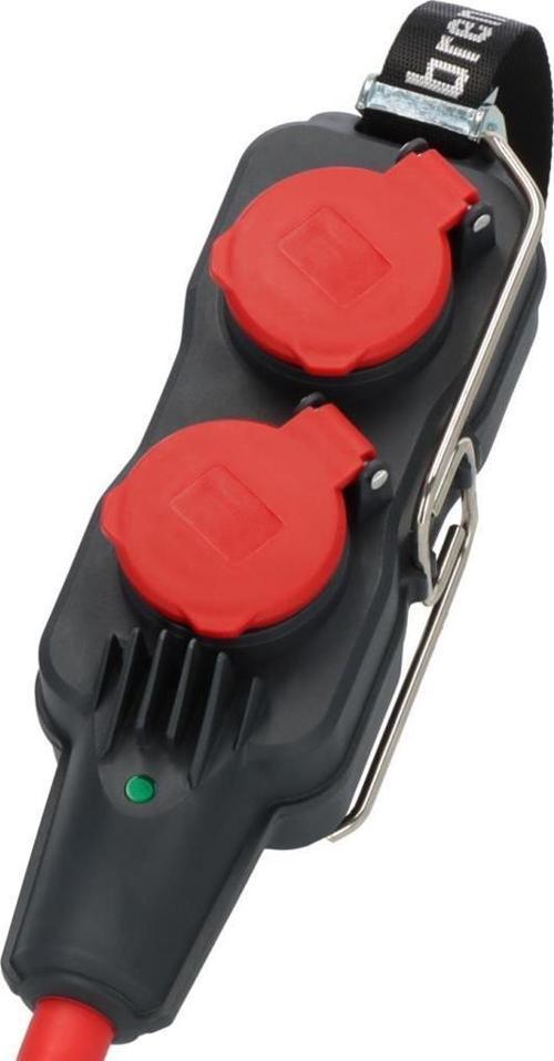 Brennenstuhl Profesyonel Serisi Power-Block Serisi 4 Soketli 230V/16A IP54 Dış Mekana Uygun Led Göstergeli Fiş Ucu (Kabl
