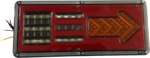 Stop Lambası Full Ledli Tır Kamyon Dorse 12-24v -Kayar Sinyalli (2 Adet)