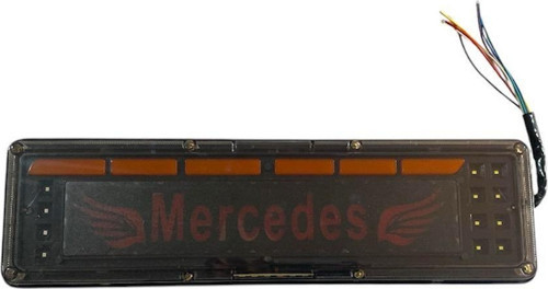 Stop Lambası Full Ledli Tır Kamyon Dorse 12-24v -Mercedes Yazılı 2 Adet
