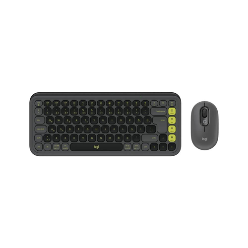 Pop Icon Combo 920-013075 Gri Kablosuz Klavye Mouse Seti