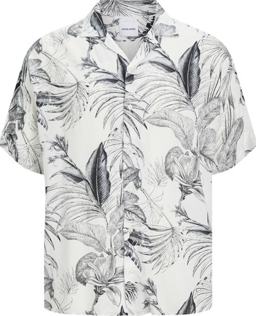 JJGURU MONOCHROME AOP RESORT SHIRT SS12249210 TAŞ