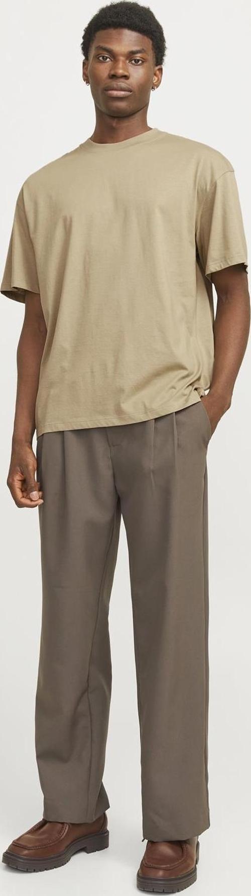 JJEBRADLEY TEE SS O-NECK NOOS KOYU BEJ12249319