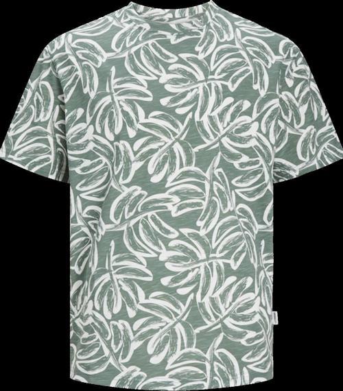 JORLAFAYETTE AOP TEE SS CREW NECK LN