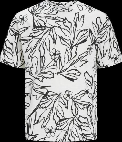 JORLAFAYETTE AOP TEE SS CREW NECK LN