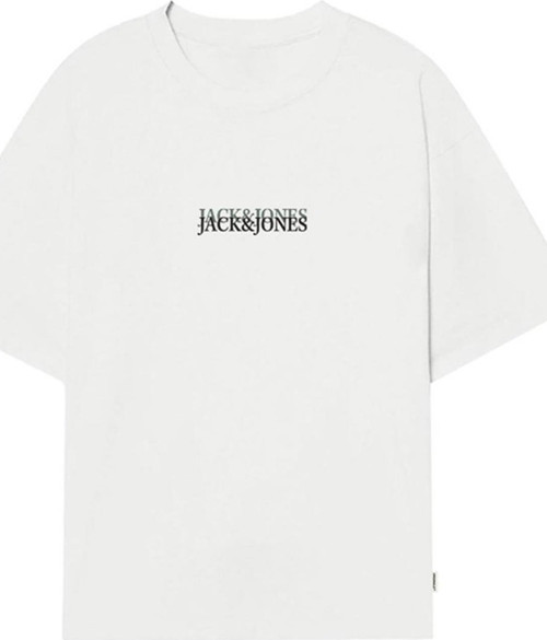 JORLAFAYETTE EMB TEE SS CREW NECK12251768 BEYAZ