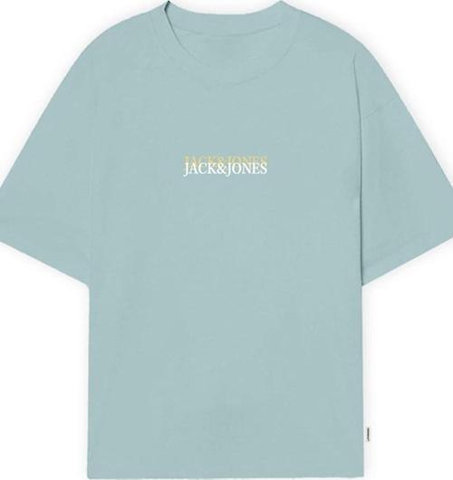 JORLAFAYETTE EMB TEE SS CREW NECK12251768 A.GRİ