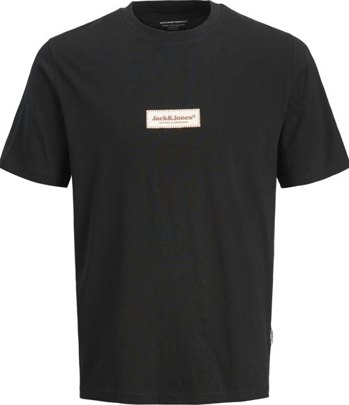 JORSPLIT FAKESTITCH BRANDING TEE SS C LN SİYAH