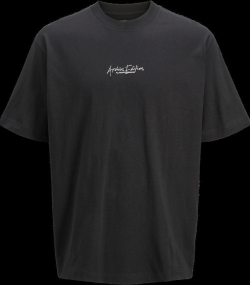 JCOCHROME SILVER PRINT TEE SS CREW NECK SİYAH