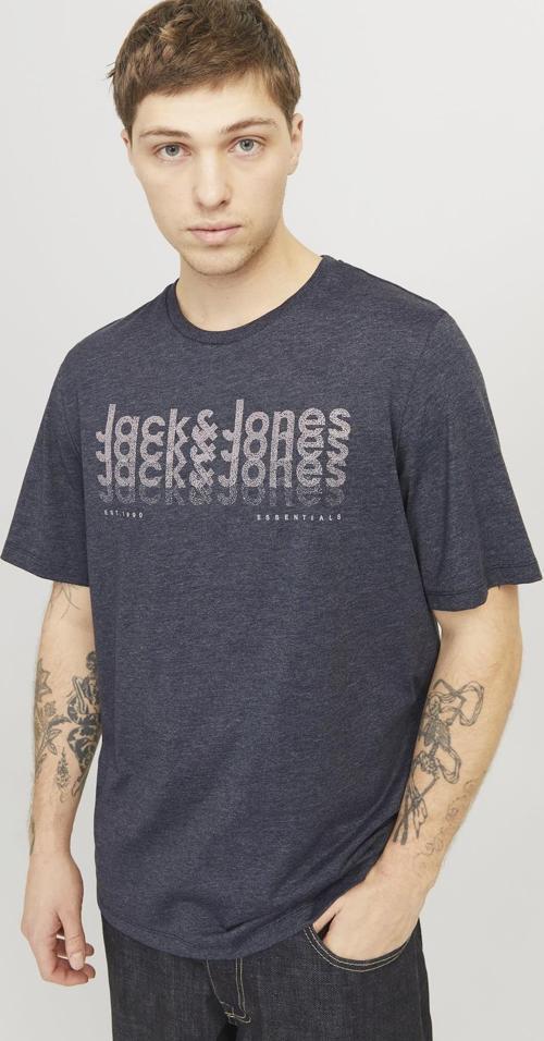 JJTEX TEE SS CREW NECK LACİVERT