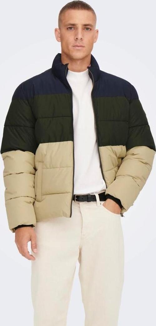 ONSMELVIN LIFE  PUFFER JACKET OTW VD _lacivert