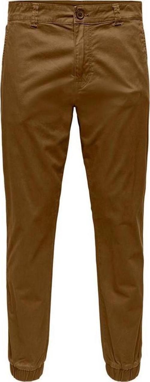 ONLY&SONS ONSCAM AGED CUFF CHINO 9626 ERKEK PANTOLON _kahverengi