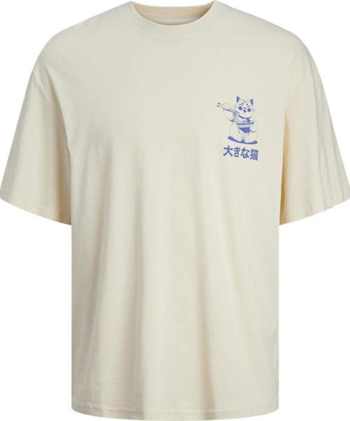 JORTOKYO MARKET TEE SS CREW NECK TG LN 12256932 KREM