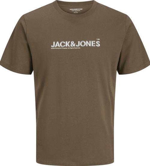 JCODYNAMIC BRANDING TEE SS CREW NECK FST KAHVERENGİ