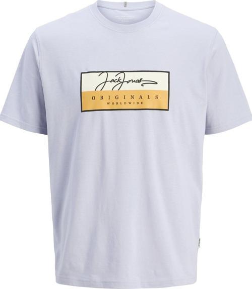 JORFREDERIKSBERG BOX SCRIPT TEE SS CN LN AÇIK MAVİ