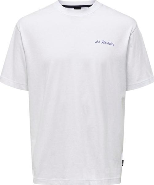 ONSMERVYN LIFE RLX SUMMER SS TEE 22029519 P.BEYAZ