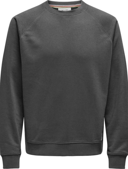 ONSMICHI LIFE REG CREW NECK SWEAT GRİ 22030618