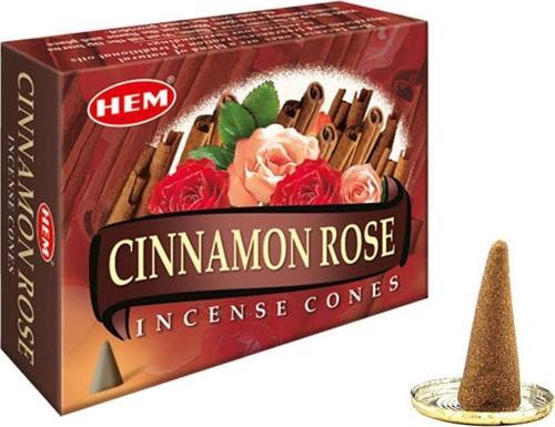 Cinnamon Rose Konik Tütsü 10 Adet