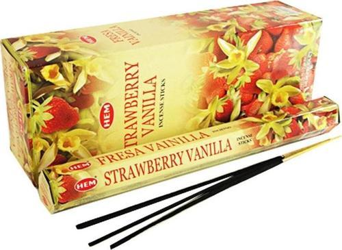 Strawberry Vanilla Çubuk Tütsü 20'li