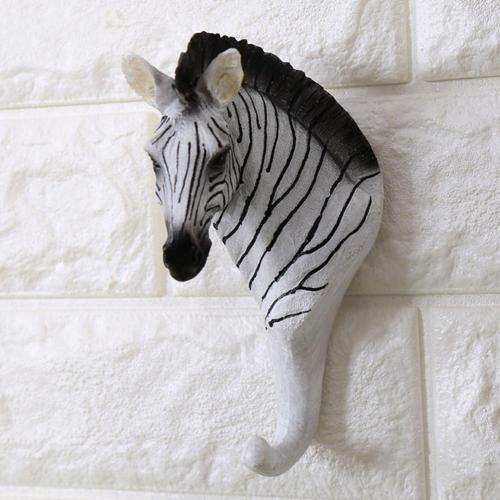 Dekoratif Modern Duvar Askılık Zebra Duvar Dekor Askı 
