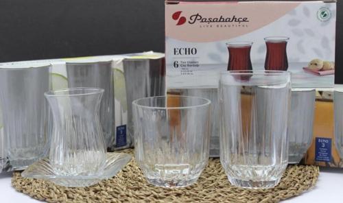 Echo 48 Parça 12 Kişilik Çay-Meşrubat Seti (420181-54321-520294-520225)