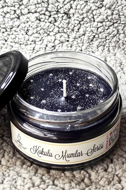 Gecenin Yıldızları Kokulu Soya Mum