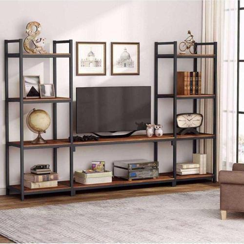 Tasarım Modern Kitaplıklı Tv Ünitesi