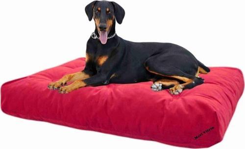 Ultra Soft Large Büyük Irk Köpek Yatağı Elyaf Dolgulu Yıkanabilir Kumaş