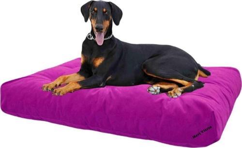 Ultra Soft Large Büyük Irk Köpek Yatağı Elyaf Dolgulu Yıkanabilir Kumaş