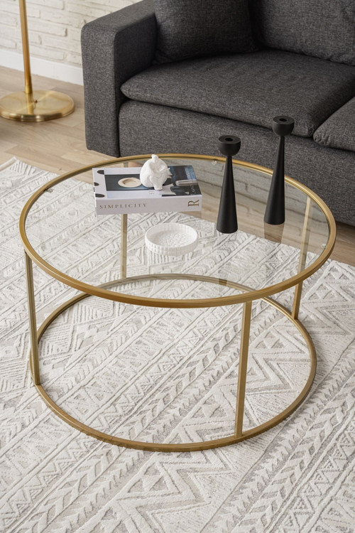 - Gold Berlin Orta Sehpa 80cm