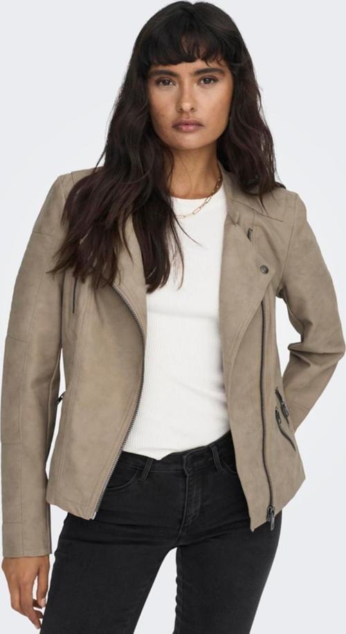 ONLAVA FAUX LEATHER BIKER OTW NOOS BEJ15102997