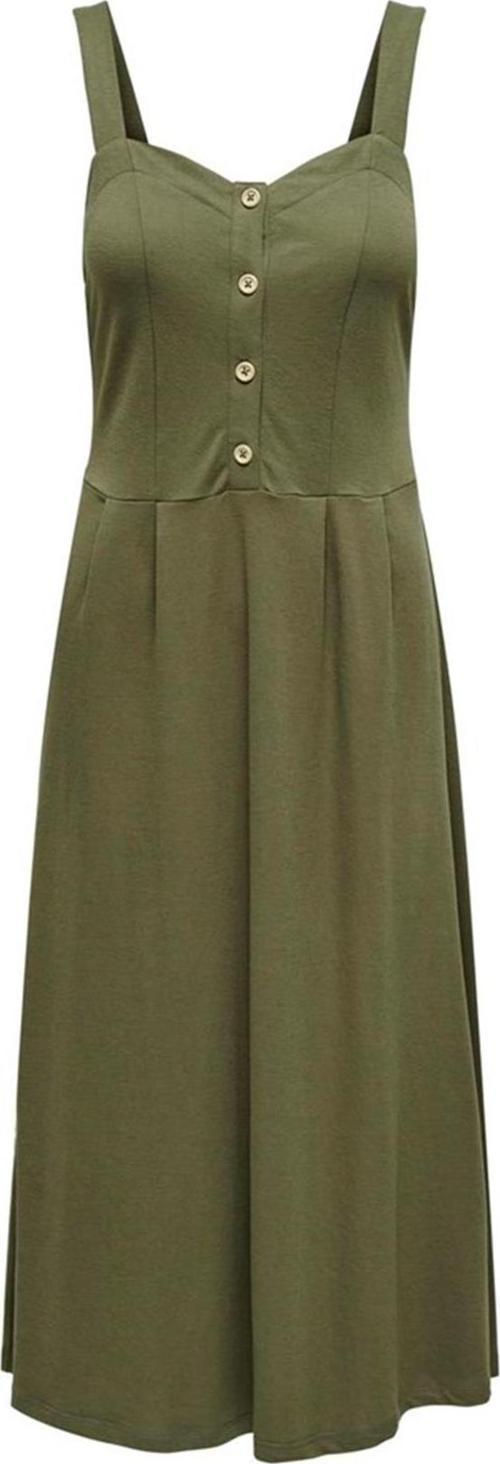 ONLJANY S/L BUTTON DRESS JRS 15180143 HAKİ