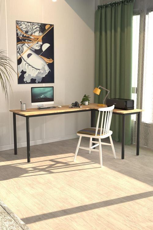Viva L Çalışma Masası Bilgisayar Masası Ofis Masası 150x55