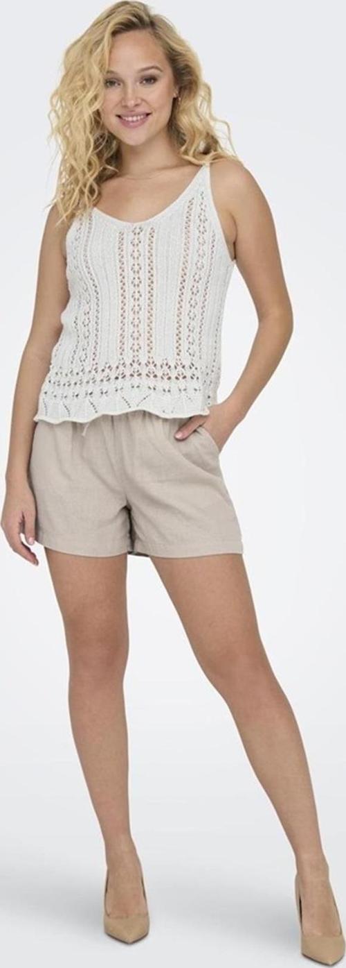 ONLLYZET LIFE S/L TOP KNT NOOS 15277573 P.BEYAZ
