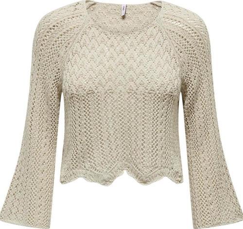 ONLNOLA LIFE  3/4 PULLOVER KNT NOOS KREM