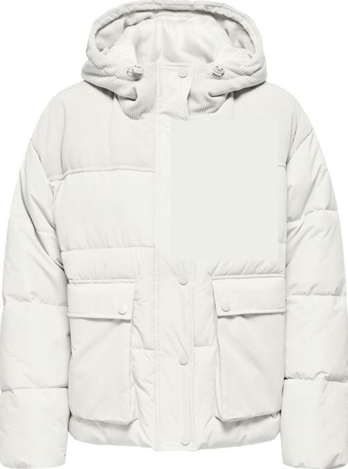 ONLSADIE CORD MIX PUFFER CC OTW BEYAZ